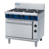 BLUESEAL GE506D EVO GAS RANGE ELEC STATIC OVEN 900MM
