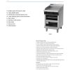 BLUESEAL G55T EVO GAS GRIDDLE TOASTER 600MM - Image 3