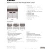 COBRA CR9A GAS RANGE STATIC OVEN 900MM - Image 2