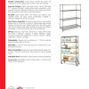 METRO METROSEAL 3 760X610X1895MM HIGH 4 TIER - Image 3