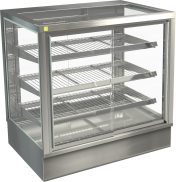 COSSIGA STGHT9-SD HEATED COUNTER DISPLAY CABINET 900MM SLIDING DOORS