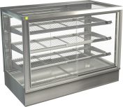 COSSIGA STGHT12-SD HEATED COUNTER DISPLAY CABINET 1200MM SLIDING DOORS
