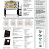 BAKEPARTNER PM934 FOUR DECK OVEN INDENT - Image 2