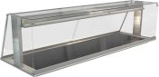 COSSIGA LSCM6 LINEAR CERAMIC HOT PLATE 2165MM SQUARE GLASS