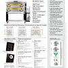 BAKEPARTNER PM833 TRIPLE  DECK OVEN - Image 2