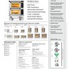 PIZZAMASTER PM452ED-1DW DOUBLE DECK PIZZA OVEN INDENT - Image 2
