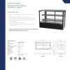 AIREX AXR.FDCTSQ.09 COLD DISPLAY CABINET 885MM - Image 2