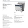 BLUESEAL E56S EVO ELEC RANGE CONVECTION OVEN 900MM - Image 6