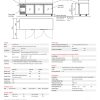 SKOPE COUNTERLINE CL.3.GSW HORIZONTAL FRIDGE 3SW INTEG BLACK - Image 3