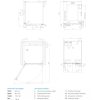 UNOX BAKERTOP COMBI OVEN 10 X 600X400 SIZE XEBC-10EU-EPRM PLUS - Image 4