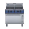 BLUESEAL IN54R3 EVO INDUCTION RANGE CONVECTION OVEN 900MM