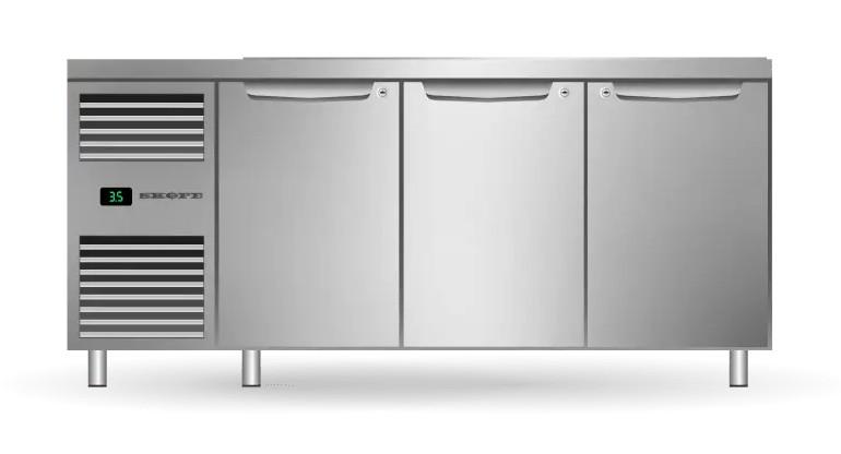 SKOPE PROSPEC 3 DOOR HORIZONTAL PREP FRIDGE