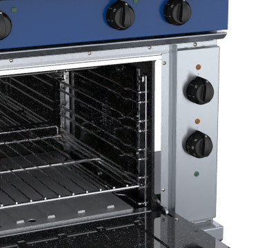 BLUESEAL E576 EVO SOLID TOP CONVECTION OVEN 900MM - Image 3