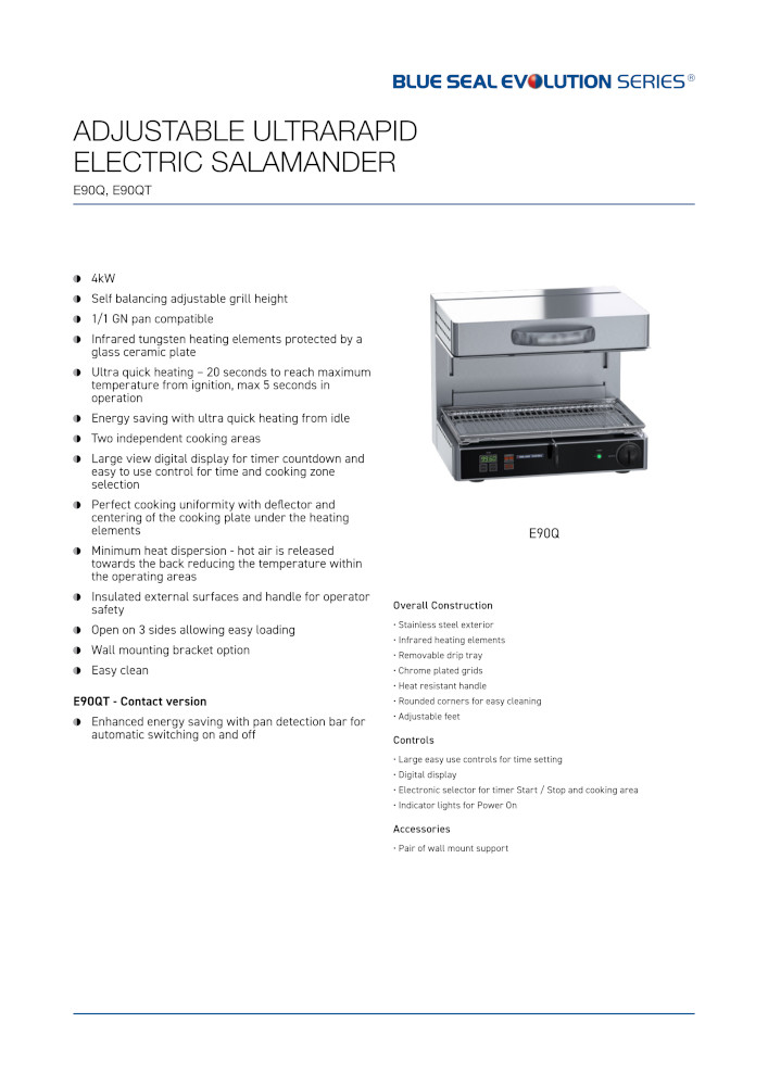 BLUESEAL E90QT EVO ELECTRIC SALAMANDER ULTRA RAPID - Image 4