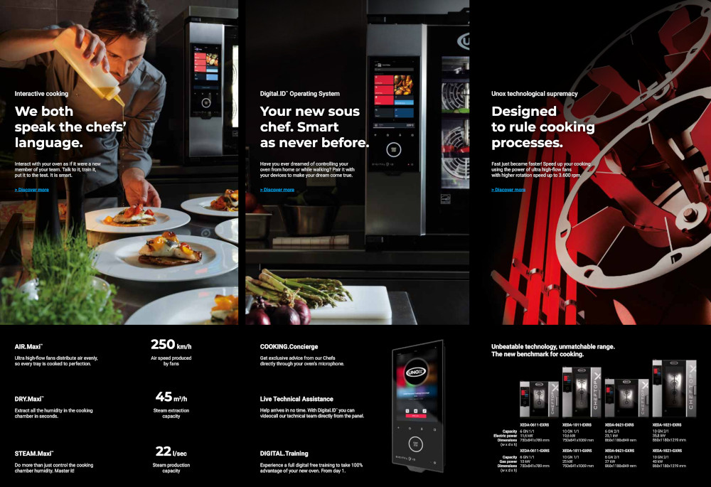 UNOX COMBI OVEN 6 X 1/1 SIZE PANS XEDA-0611-EXRS-ET CHEFTOP X - Image 3