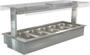 COSSIGA LSBM5 LINEAR BAIN MARIE 1825MM FLAT TOP