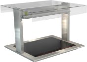 COSSIGA LSCM2 LINEAR CERAMIC HOT PLATE 805MM FLAT TOP